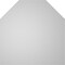 Ekena Millwork Octagonal Top Surface Mount PVC Gable Vent w/ 3-1/2"W x 1"P Standard Frame, 28"W x 28"H GVPOT28X2801SN - alternate 5
